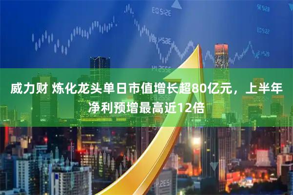 威力财 炼化龙头单日市值增长超80亿元，上半年净利预增最高近12倍